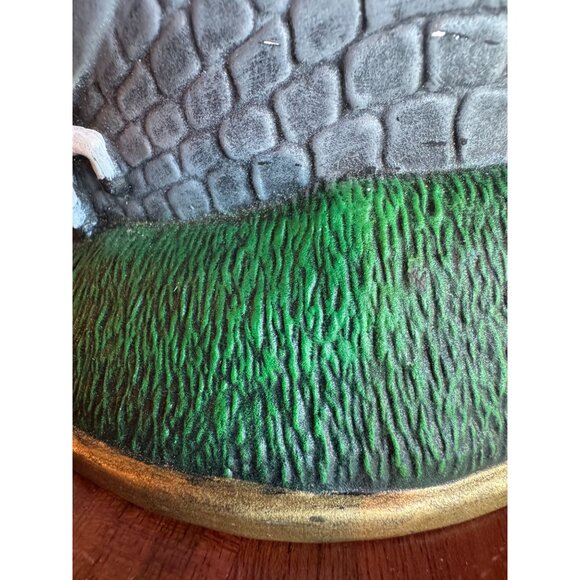 🍼 Vintage Blue Humpty Dumpty Nursery Lamp – Hand-Painted Ceramic 🍼 - Picture 14 of 16